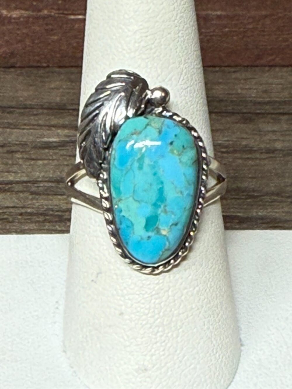 Turquoise Ring Sterling Silver